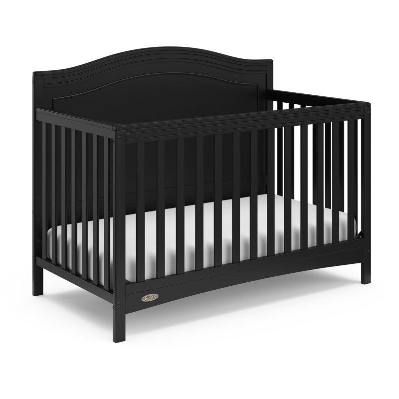 Graco black crib on sale